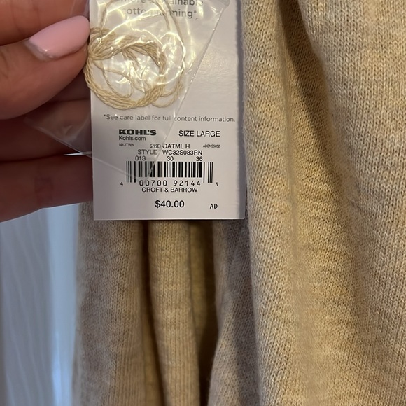 Croft & Barrow Cardigan - Picture 4 of 4